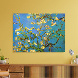 Blossoming Almond Tree door Vincent van Gogh Canvas Afdruk