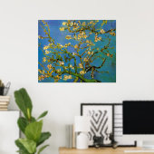 Blossoming Almond Tree door Vincent van Gogh Poster (Thuiskantoor)