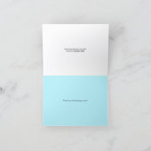 Blossoming Almond Tree Vincent van Gogh Bedankkaart (Binnen)