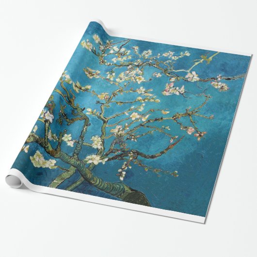 Blossoming Almond Tree, Vincent van Gogh. Cadeaupapier (Uitgerold)
