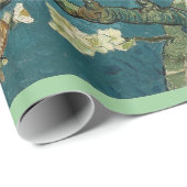 Blossoming Almond Tree, Vincent van Gogh Cadeaupapier (Rol Hoek)