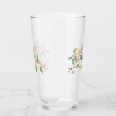 Blossoming Apple Tree Illustration Glas (Rechts)