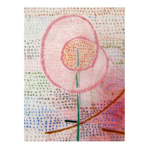 Blossoming door Paul Klee Digitaal Gerestaureerd