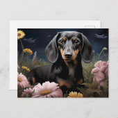 Blossoming Spring-briefkaart Briefkaart (Voorkant / Achterkant)