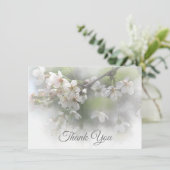 Blossoms Dreamy 2 Cartes de remerciements (Debout devant)