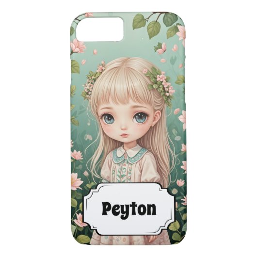 Blossom's Embrace gepersonaliseerd Case-Mate iPhone Case (Achterkant)