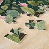 Blossom's Embrace gepersonaliseerd Legpuzzel (Zijkant)