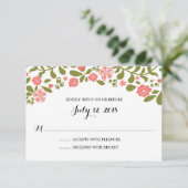 Blossoms fleurs sauvages | Mariage RSVP (Debout devant)