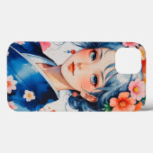 Blossoms in Blue Kimono Case-Mate iPhone Case (Achterkant (horizontaal))