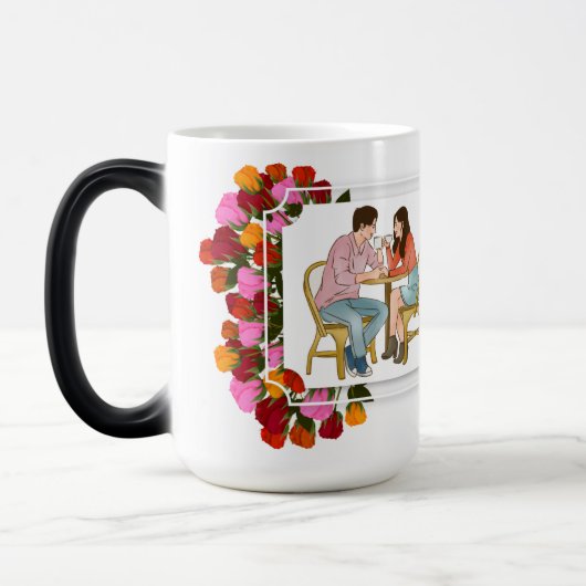 Blossoms of Love - Anniversaire Mug (Gauche)