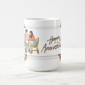 Blossoms of Love - Anniversaire Mug (Centre)