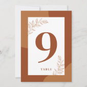 Blossoms of Love : Simple Abstrait Numéro de table (Devant)