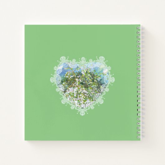 Blossomtuin Notitieboek (Achterkant)