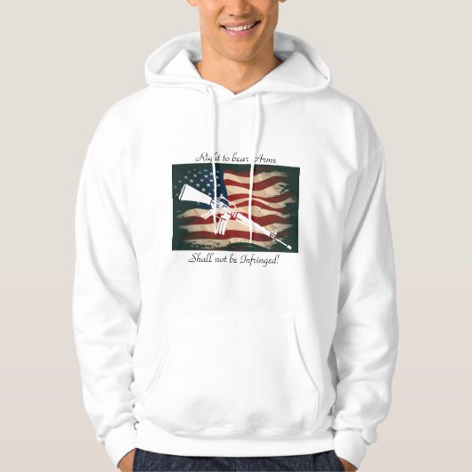 blote armen, Mannen, kleding, enz. Hoodie (Voorkant)