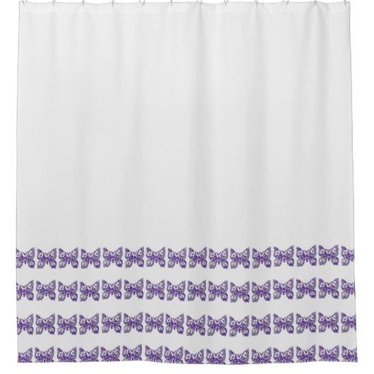 blote vlinders douchegordijn (Voorkant)