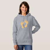 Blotevoetse Strandverslaafde Thunder_Cove  Hoodie (Voorkant volledig)