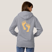 Blotevoetse Strandverslaafde Thunder_Cove  Hoodie (Achterkant volledig)