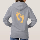 Blotevoetse Strandverslaafde Thunder_Cove  Hoodie (Achterkant)