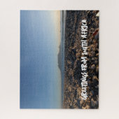 Blouberg Beach Tafel Mountain Ocean Uitzicht Aange Legpuzzel (Verticaal)