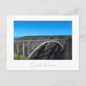 Bloukrans Bridge Tsitsikamma Afrique du Sud Carte (Devant)