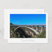 Bloukrans Bridge Tsitsikamma South Africa Briefkaa Briefkaart (Voorkant / Achterkant)