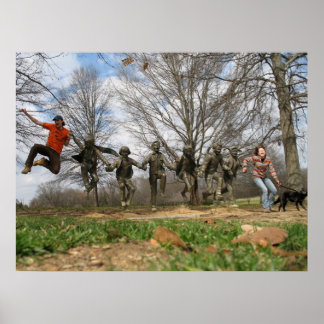 Blount Cultural Park Jumping Status Poster