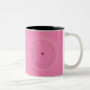 Blow Bubbles, Faire des amis café Mug