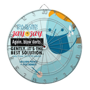 Blow Darts en Dart Board Dartbord