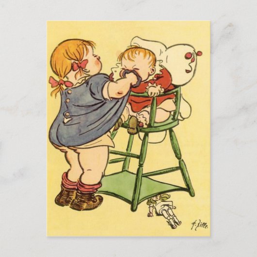 Blow Harder - Zille Briefkaart (Voorkant)