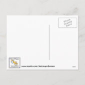 Blow me Away Bubbles Valentijn Post Kaart (Achterkant)