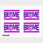 Blow Me stickers (Feuille)