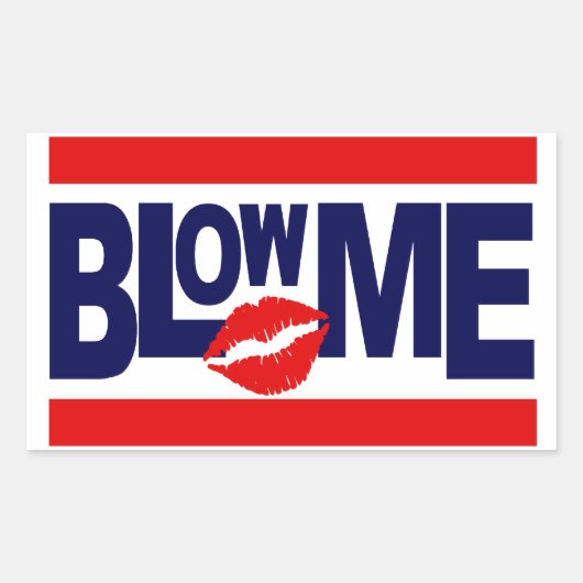 Blow Me stickers (Devant)