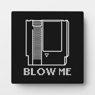 Blow me - videogame Cartridge - Grappig gamen Fotoplaat