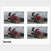 Blowen door Peterbilt v1 Stickers (Vel)