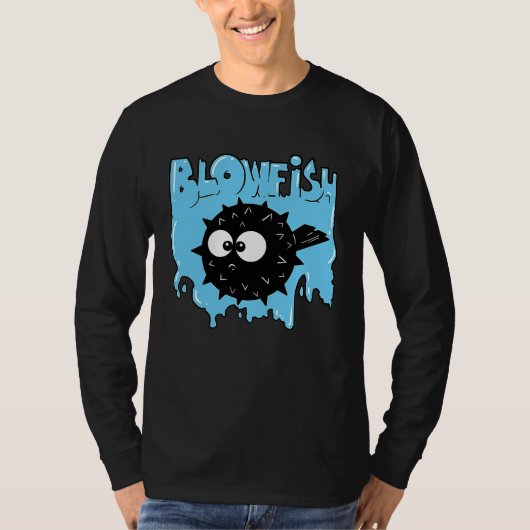 Blowfish  Marine Animals T-shirt (Voorkant)