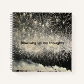 Blowing up my thoughts Journal (Devant)