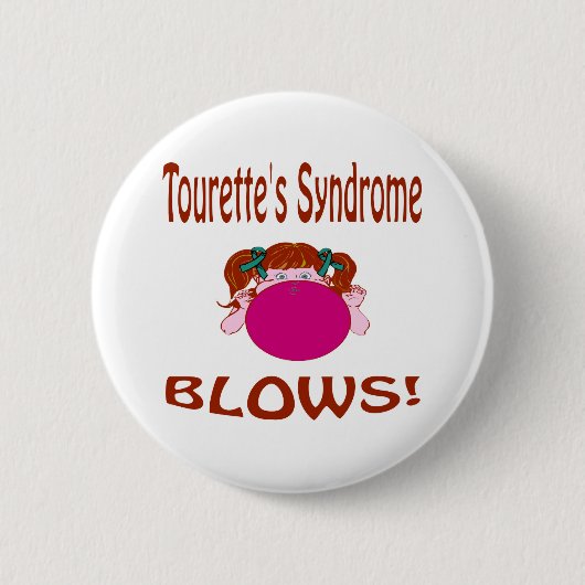 Blows Tourette Syndrome Button (Voorkant)