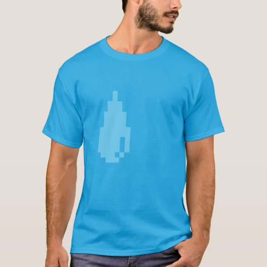 Bloxels Droplet T-shirt (Voorkant)