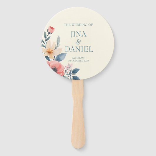 Blozen Bloesem Handwaaier (Voorkant)