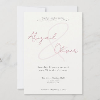 Blozen Elegant & Minimaal | Modern & Eenvoudige Tr Kaart