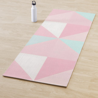 Blozen Roze Mint Abstract Populaire Collectie Yogamat