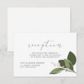 Blozen takken ontvangst kaart (Voorkant / Achterkant)