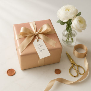 Blozend Goud Luxe Ombre Cadeaupapier