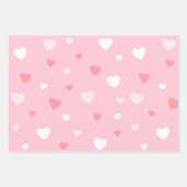 Blozend hart inpakpapier vel (Voorkant)