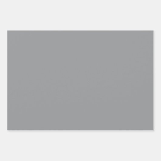 Blozend Koraal Grijs Bloemige Liefde Bruiloft Inpakpapier Vel (Voorkant 2)