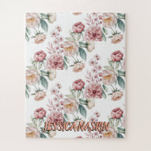Blozend Navy Blauwe Zachte Pastel Roze Bloem