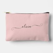 Blozend Roze Modern Chic Script Persoonlijk Etui (Voorkant)