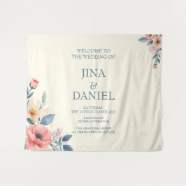 Blozende Bloem Wandkleed