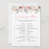 Blozende Bloem 'Zou Zij Liever' Bruidskaart Kaart (Voorkant)