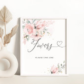 Blozende bloemen Gunsten neem er een Poster